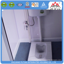 Various types prefab bathroom with basin shower room